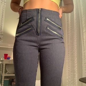 BRAND NEW Urban Outfitters high rise stripedpants